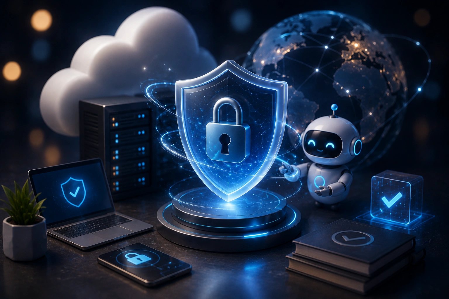 Secure and Reliable Infrastructure illustration