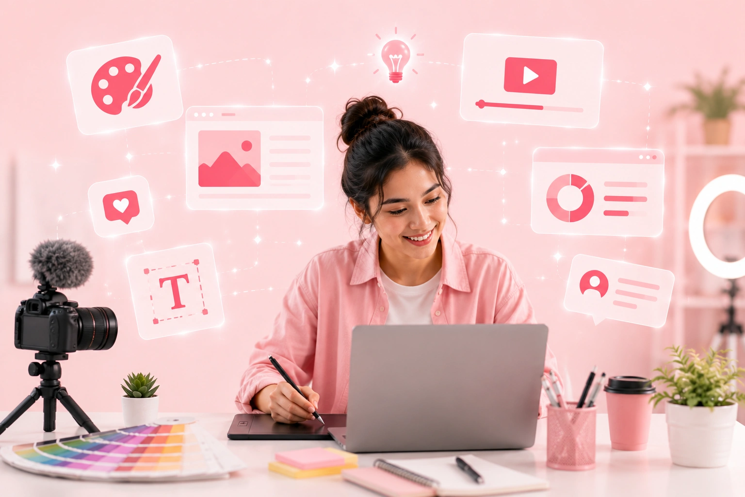 Content Creators illustration